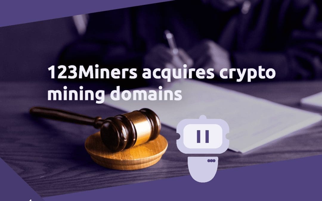123Miners acquires crypto mining domains