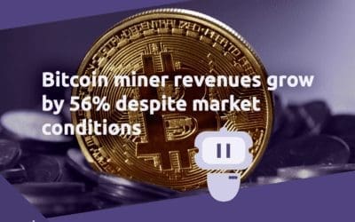 Bitcoin miner revenues grow by 56%, despite market conditions
