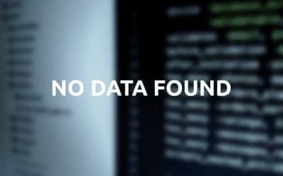 No data when entering the backend of the miner